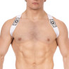 Barcode Berlin Harnais élastique Everette Blanc